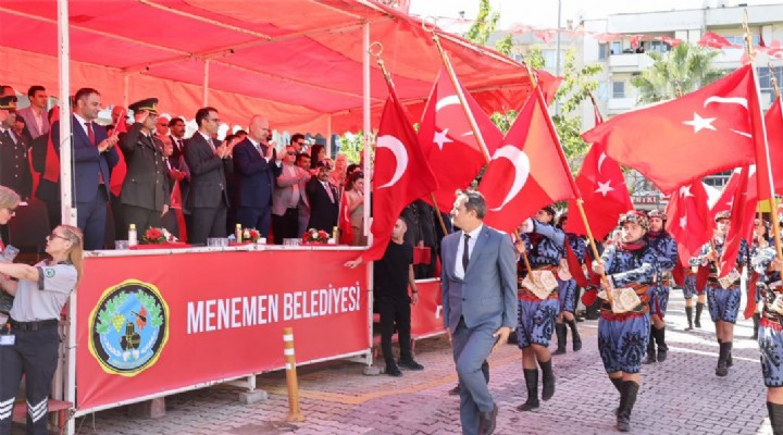 KURTULUŞ COŞKUSU MENEMEN'İ SARDI