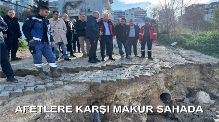 AFETLERE KARŞI MAKUR SAHADA!