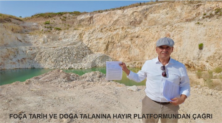 FOÇA TARİH VE DOĞA TALANINA HAYIR PLATFORMUNDAN ÇAĞRI