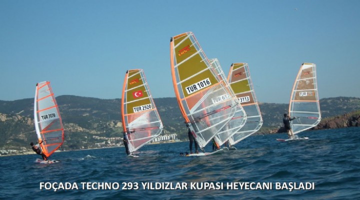 FOÇADA TECHNO 293 YILDIZLAR KUPASI HEYECANI BAŞLADI