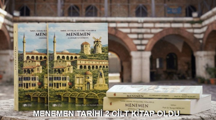MENEMEN TARİHİ 2 CİLT KİTAP OLDU