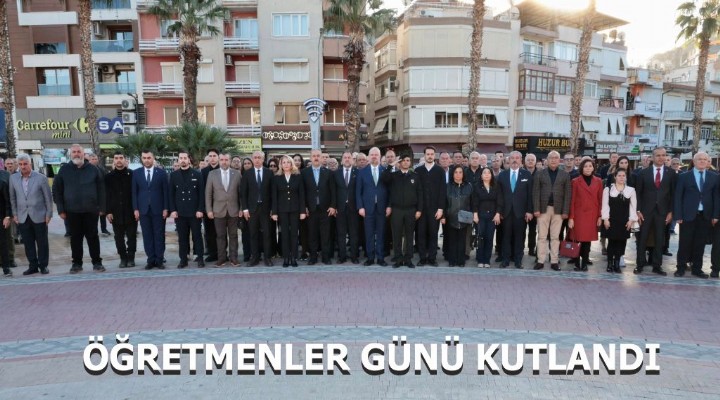 ÖĞRETMENLER GÜNÜ KUTLANDI
