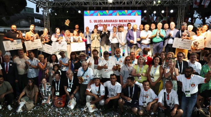 ULUSLARARASI MENEMEN ÇÖMLEK FESTİVALİ'NE MUHTEŞEM FİNAL